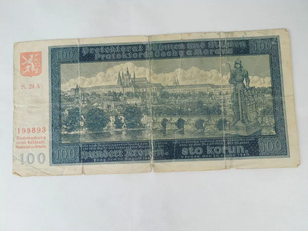 100 KORUN, R. 1940