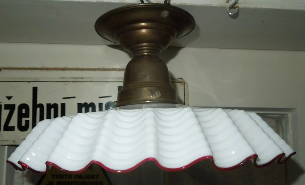 STROPNICE STARÝ LUSTR 1 KS STÍNÍTKO