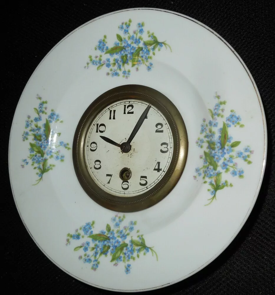 HODINY PORCELÁNOVÉ KUCHYŇSKÉ MOTIV POMNĚNKY