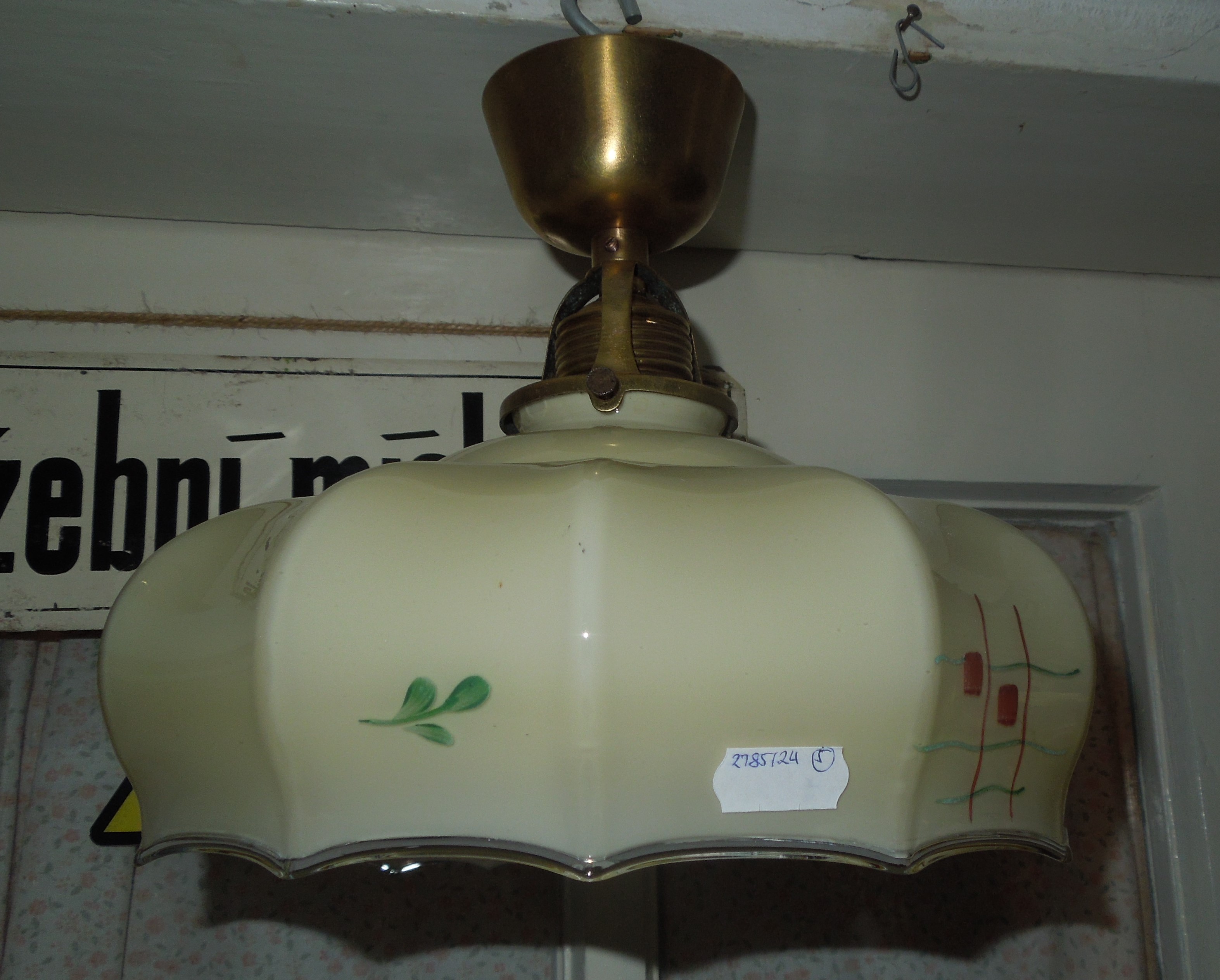 STROPNICE STARÝ LUSTR 1 KS STÍNÍTKO