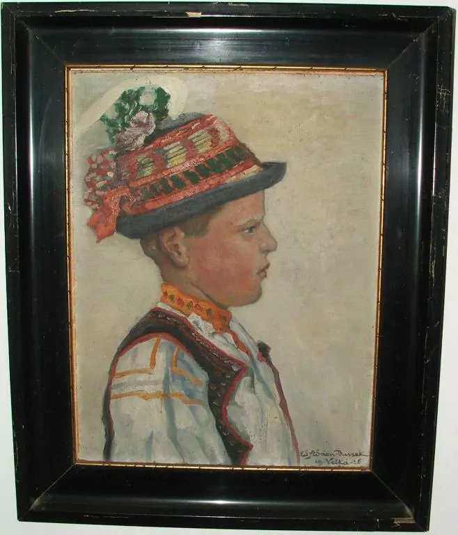 ADRIAN DUSSEK HORŇÁCKO SLOVÁCKO CHLAPEC KROJ