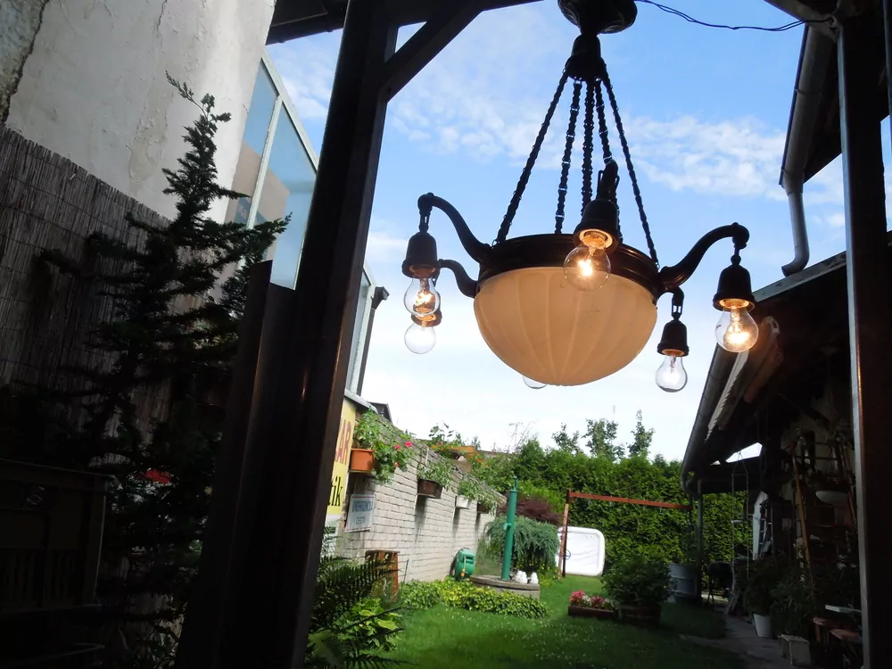 KRÁSNÝ LUSTR SECESE