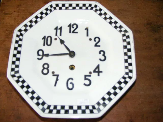 PORCELÁNOVÉ HODINY KUCHYŇSKÉ