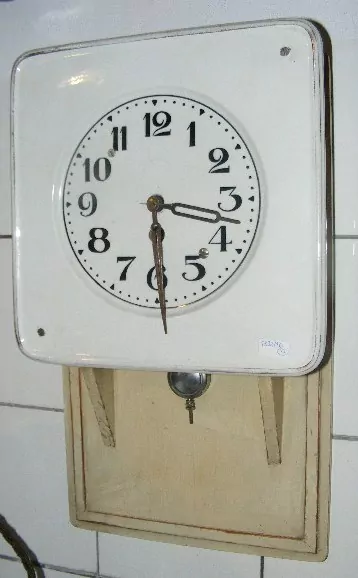 HODINY PORCELÁNOVÉ KUCHYŇSKÉ  PORCELÁNKY 