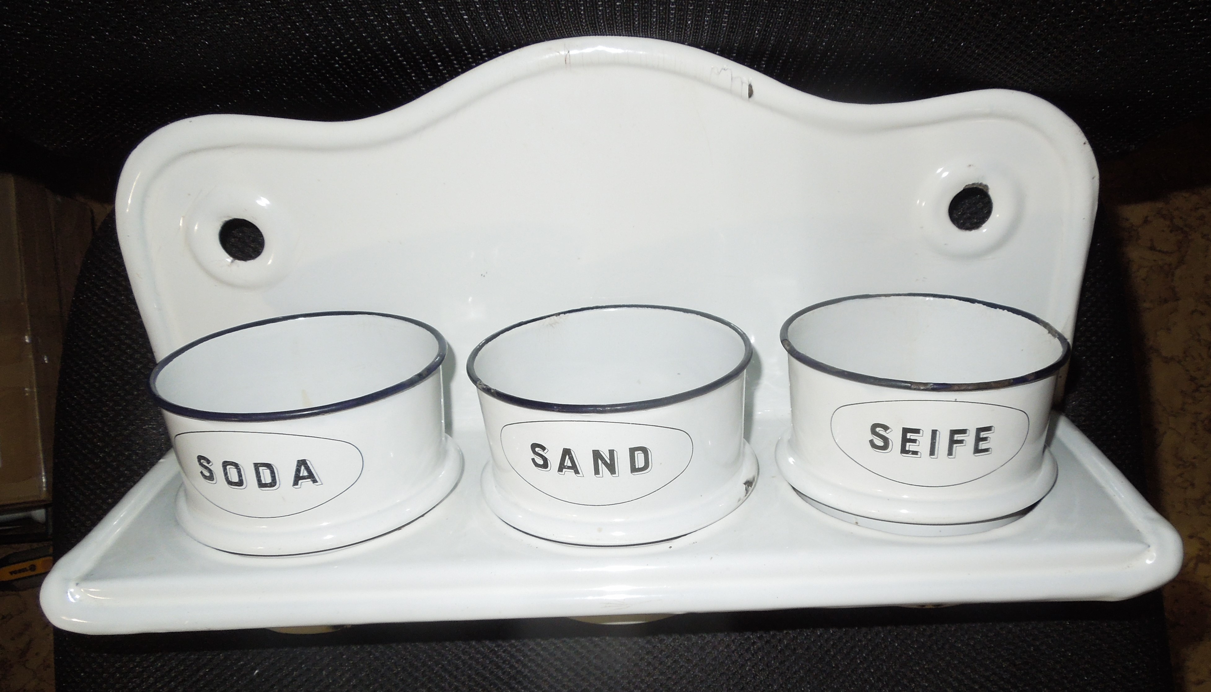 SMALTOVÁ SOUPRAVA DO KOUPELNY SEIFE  SAND SODA