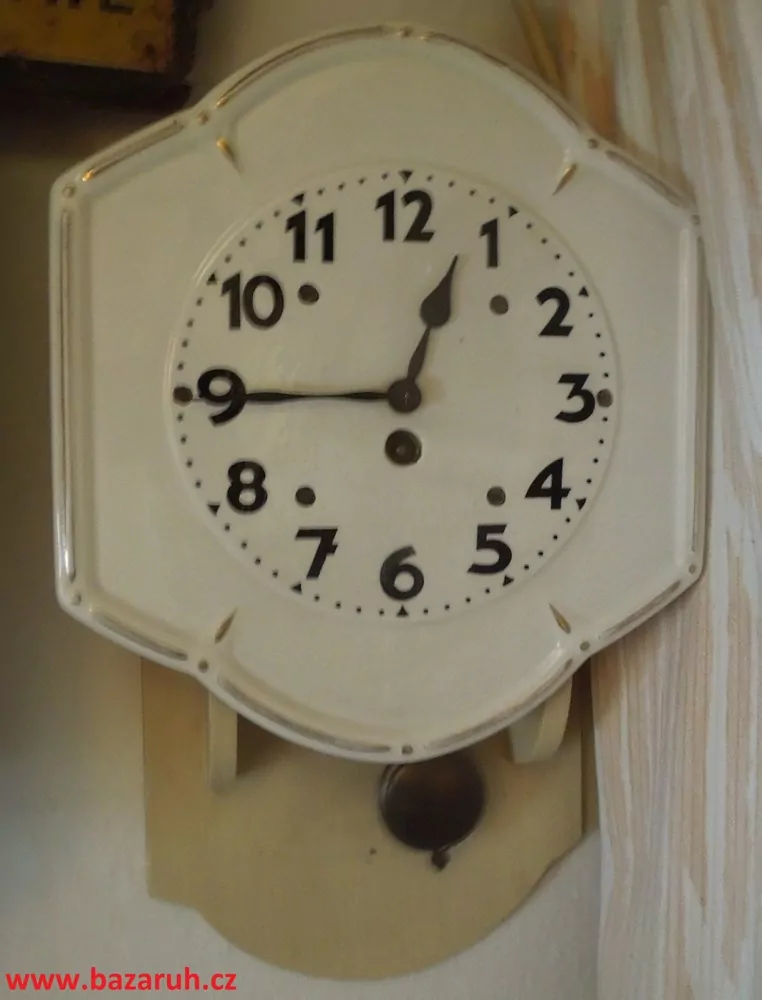 HODINY PORCELÁNOVÉ KUCHYŇSKÉ PORCELÁNKY 