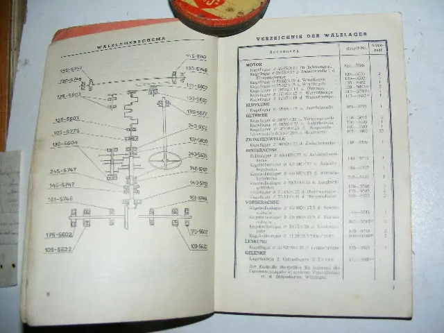ŠKODA 254 D NÁVOD NÁHRADNÍ DÍLY