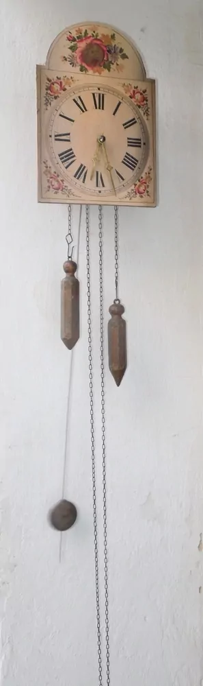 HODINY SEDLÁCKÉ SELSKÉ DŘEVĚNÉ NA CHALUPU