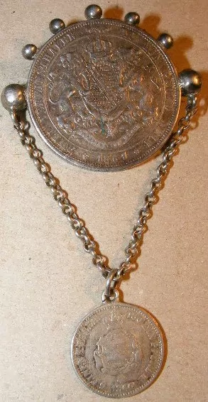 Německo,Británie of Saxe, Johann Vereinstaler 1861