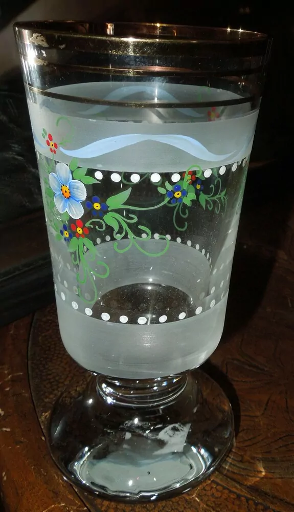  STAROŽITNÁ GROGOVKA SKLENICE