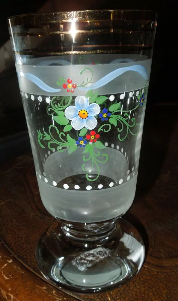 STAROŽITNÁ GROGOVKA SKLENICE 