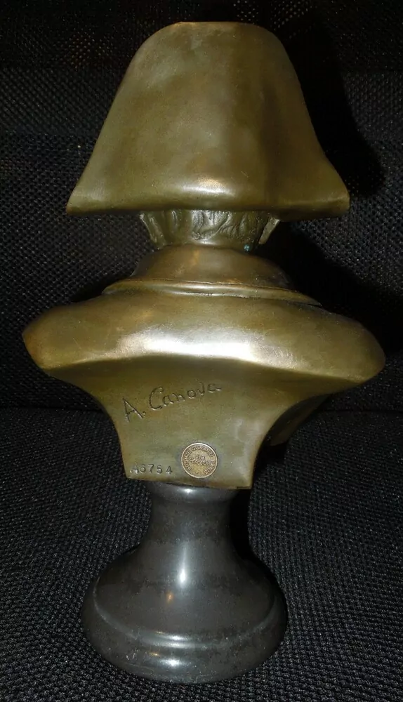 Socha ,busta, bysta NAPOLEON bronz