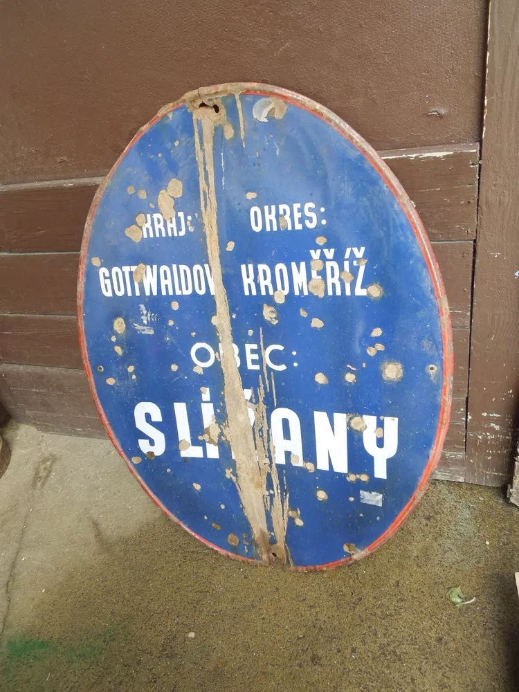 CEDULE PLECHOVÁ GOTTWALDOV - KROMĚŘÍŽ - SLÍŽANY