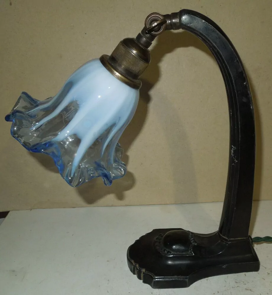 STAROŽITNÁ STOLNÍ LAMPA ELEKTRICKÁ 