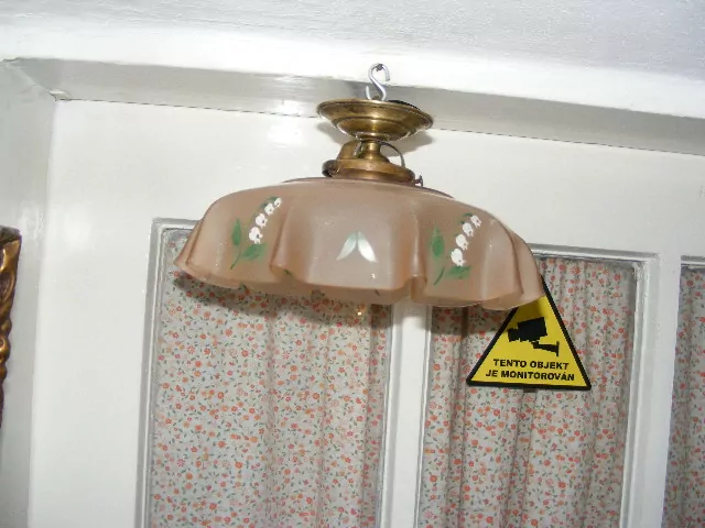 STROPNICE STARÝ 1 KS LUSTR STÍNÍTKO ŠIRM