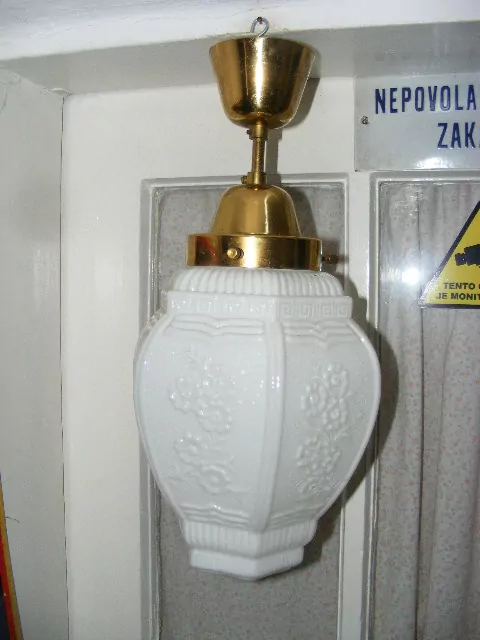 STROPNICE STARÝ LUSTR 1 KS STÍNÍTKO ŠIRM