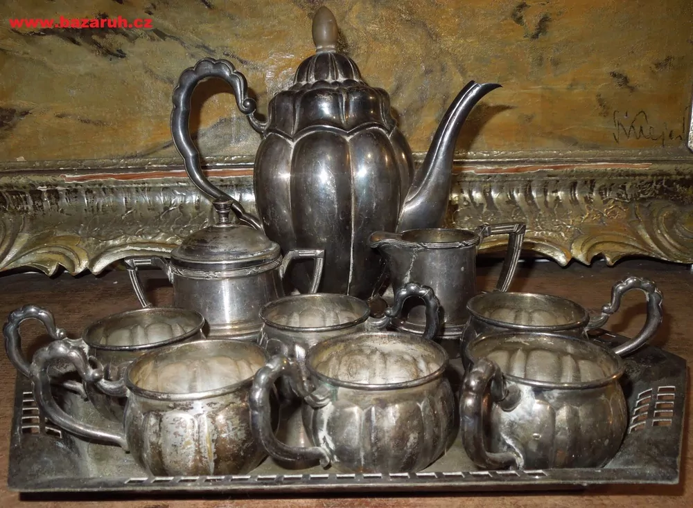 ČAJOVÁ SOUPRAVA ALPAKA