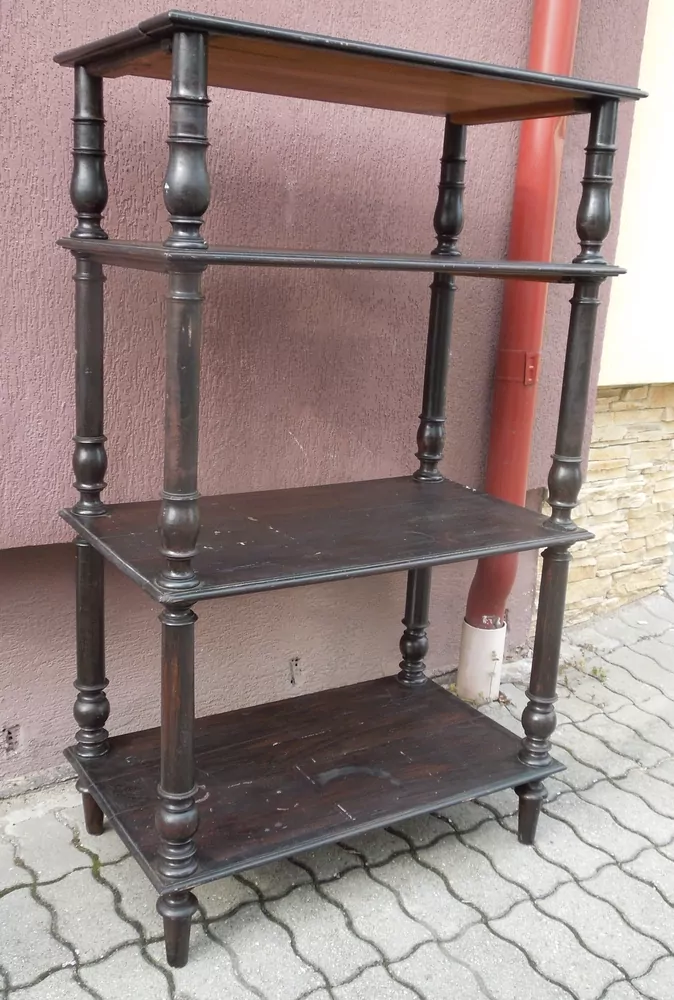 Starožitný etažér V 141 cm