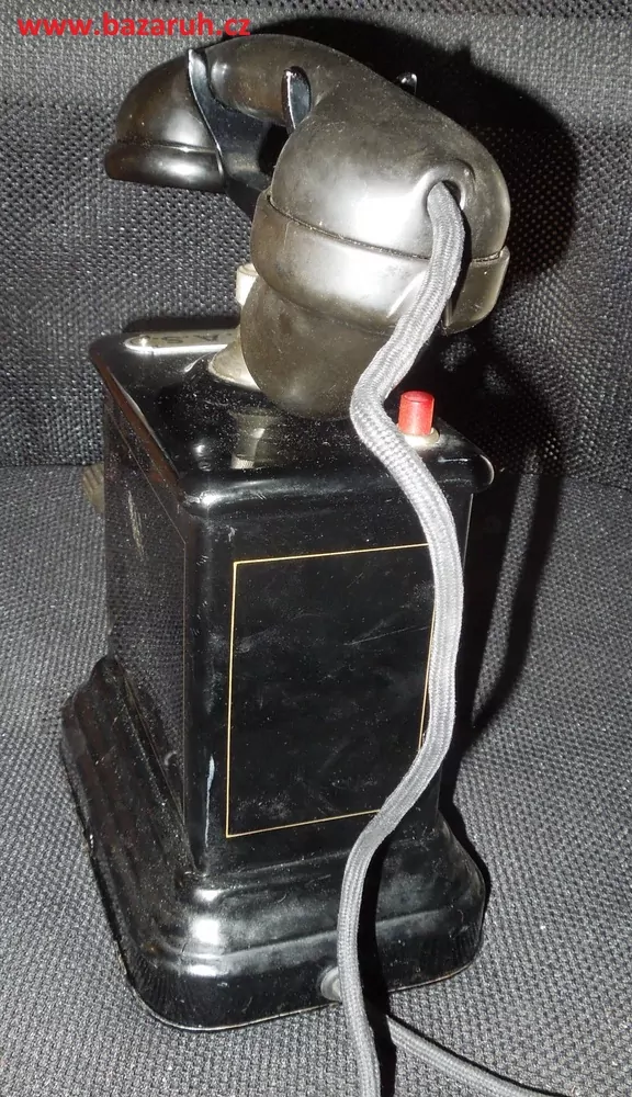 STAROŽITNÝ TELEFON PĚKNÁ DEKORACE K.T.A.S.