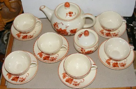 Hand-painted ČAJOVÁ SOUPRAVA