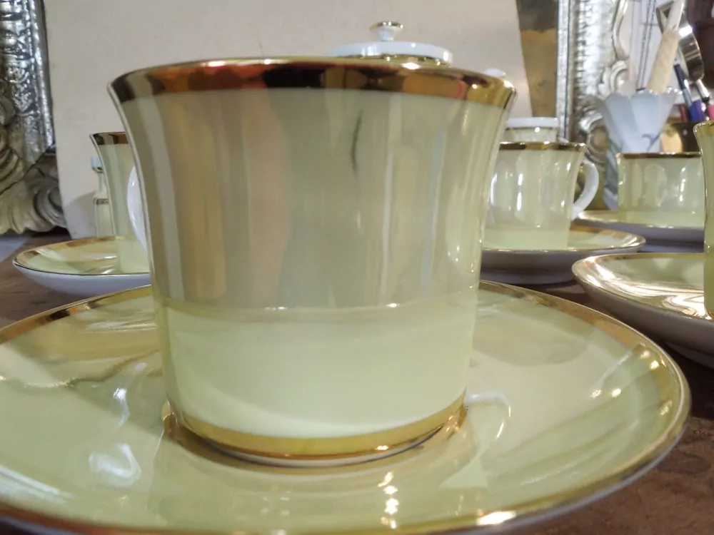 ČAJOVÁ ( KÁVOVÁ) SOUPRAVA ČESKÝ PORCELÁN