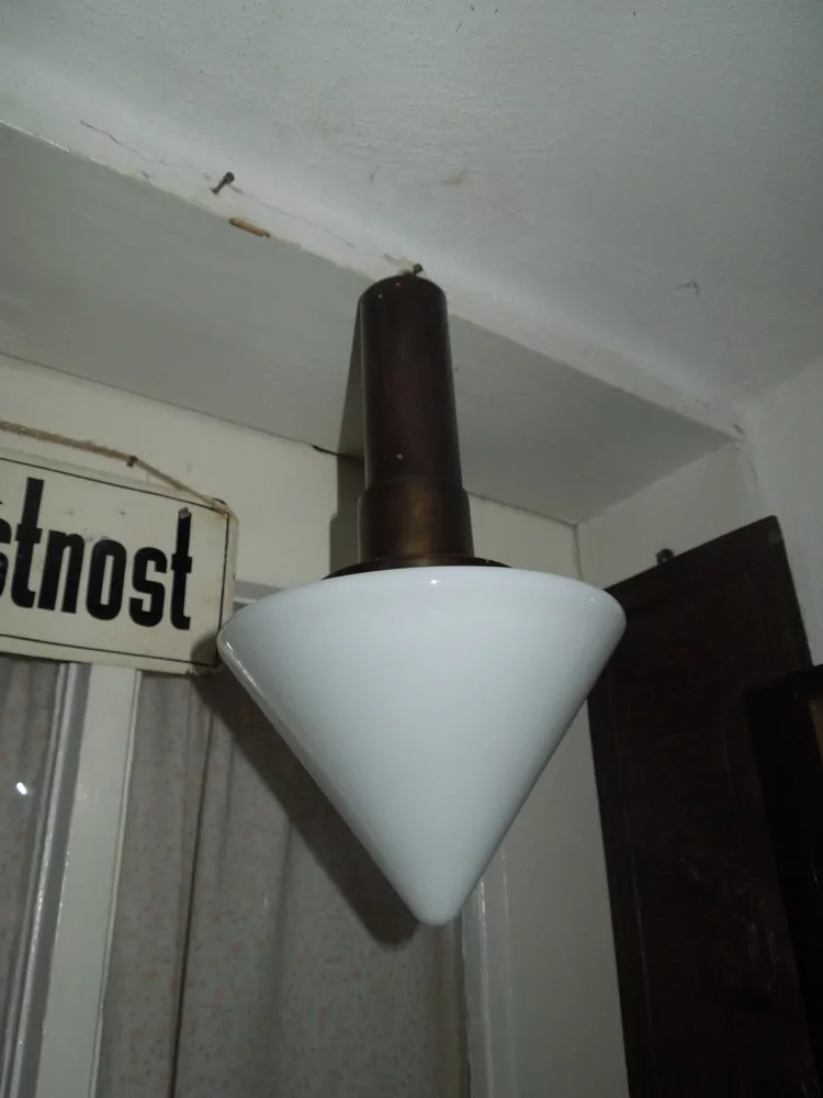 STROPNICE STARÝ LUSTR 1 KS STÍNÍTKO ŠIRM