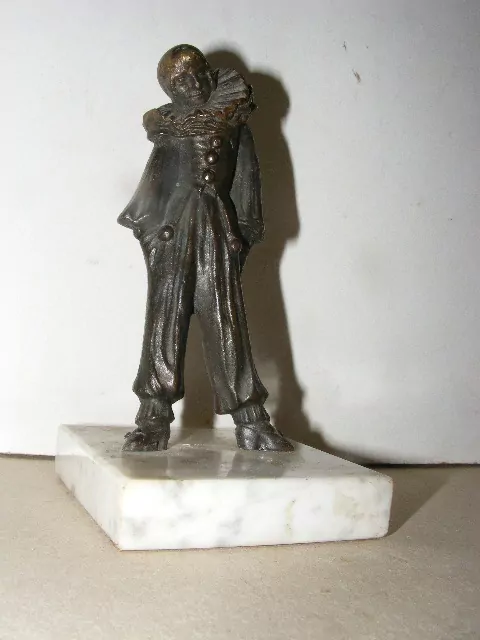 BRONZOVÁ SOCHA PIEROT, HARLEKÝN BRONZ