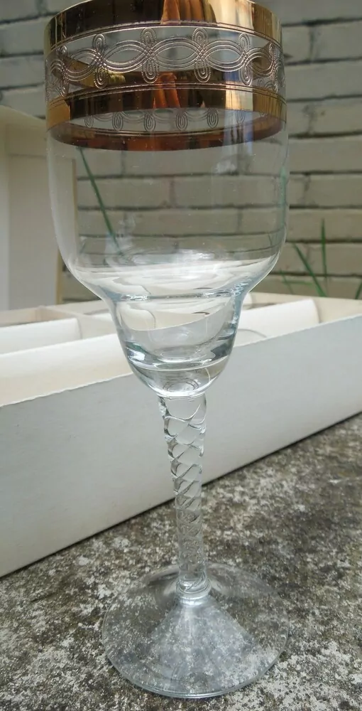 SADA SKLENIC 6 KUSŮ, BOHEMIA CRYSTAL