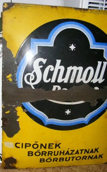 PLECHOVÁ CEDULE SCHMOLL