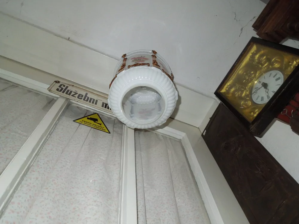 STROPNICE 1 KS LUSTR STÍNÍTKO ŠIRM SECESE