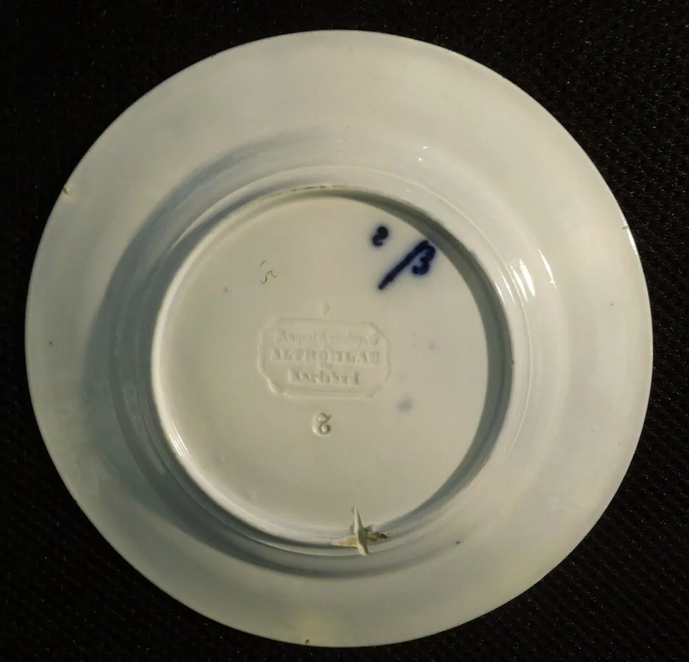 Talíř August Nowotny, Stará Role - ALTROHLAU 1823 -1884