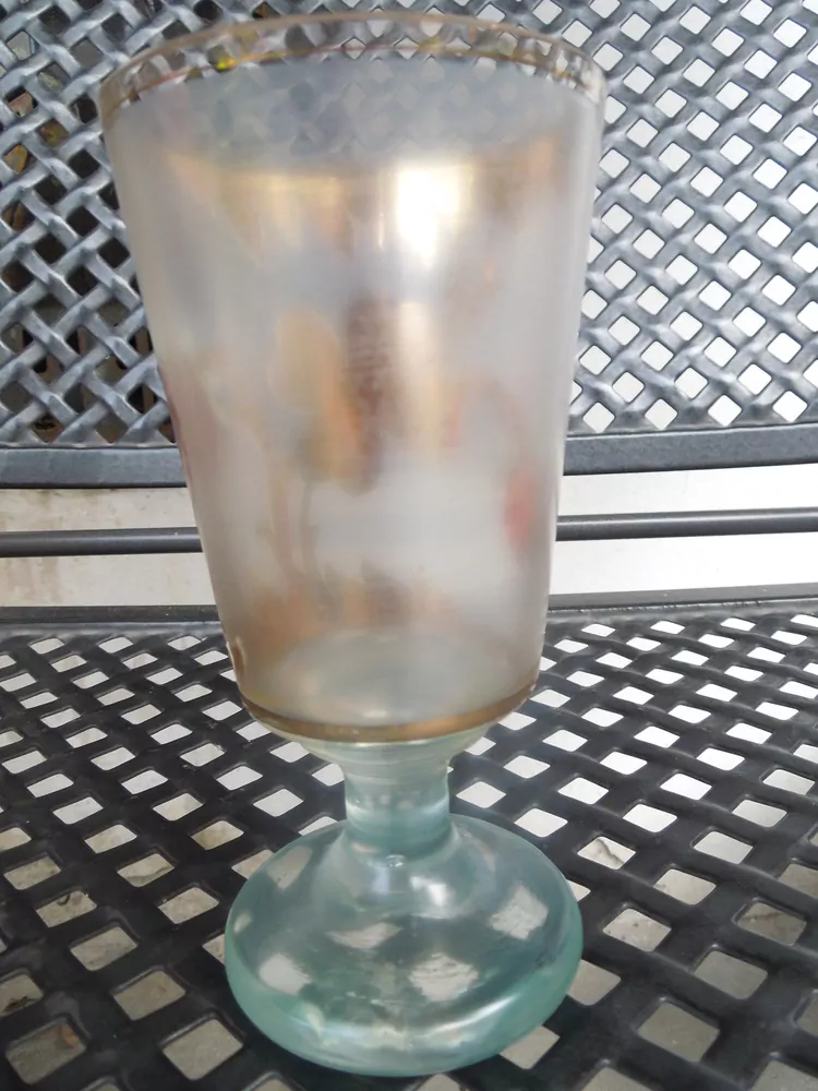 STAROŽITNÁ GROGOVKA SKLENICE 