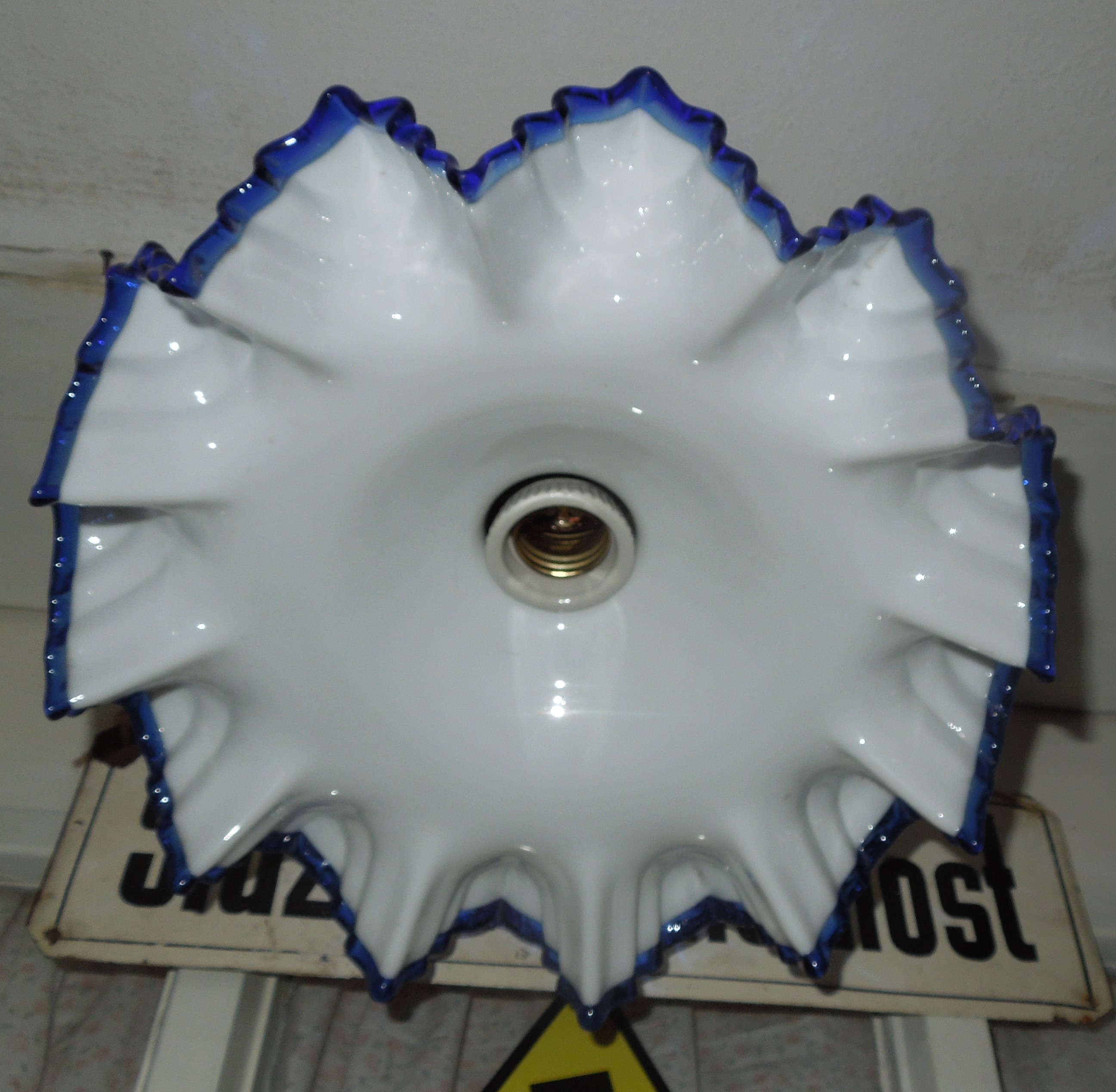 STAROŽITNOST STROPNICE 1 KS LUSTR STÍNÍTKO ŠIRM průhledné