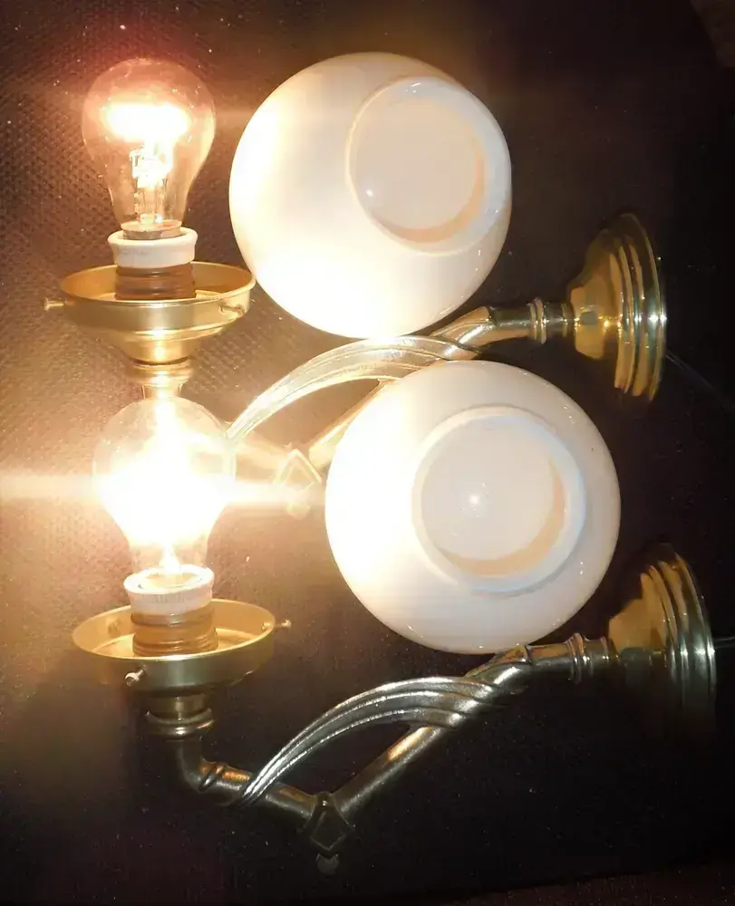 LAMPIČKA NA STĚNU 2 KS NÁSTĚNNÁ LAMPA