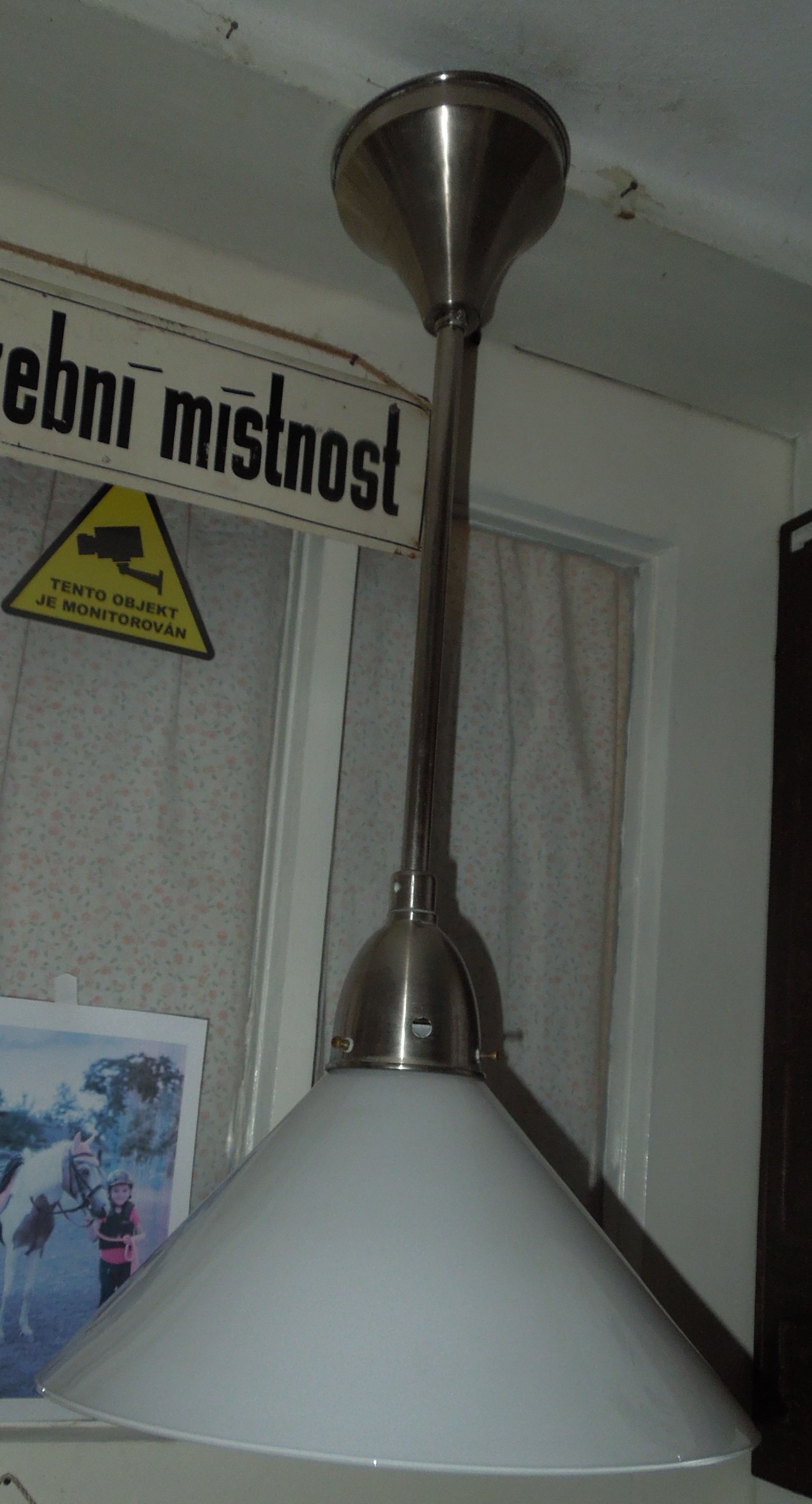LUSTR CHROM STÍNÍTKO světlo stínidlo 1 KS