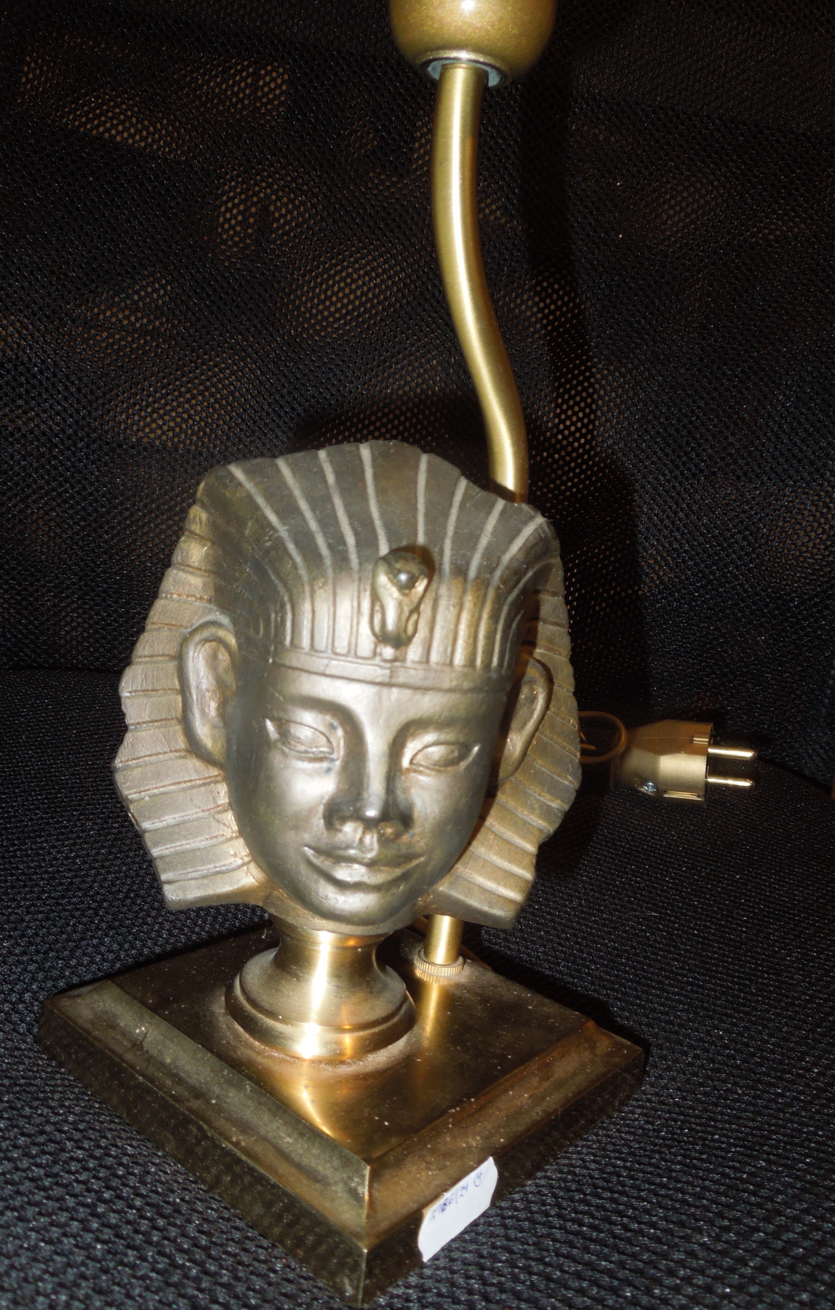 STARÁ STOLNÍ LAMPA MOTIV EGYPT