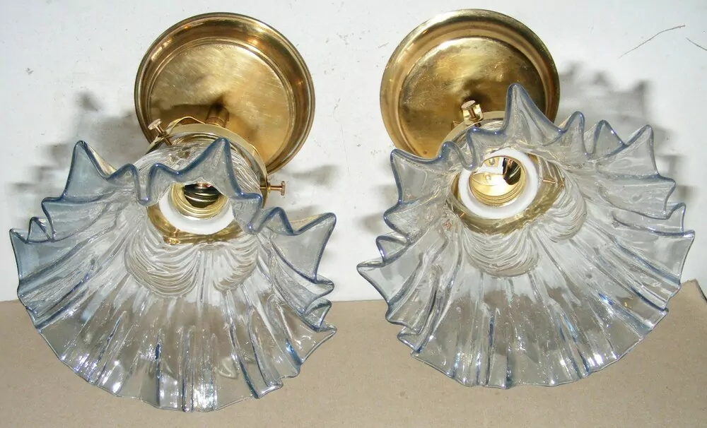 LAMPIČKA NA STĚNU 2 KS LAMPIČKY LAMPY ELEKTRICKÉ 