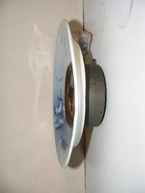 PORCELÁNOVÉ HODINY KUCHYŇSKÉ  MOTIV MLÝNY TEPLICE