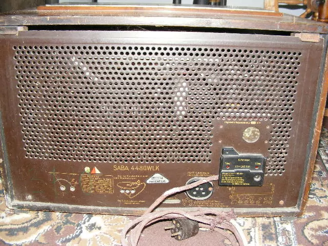 RÁDIO SABA 448 GWLK STAROŽITNOST