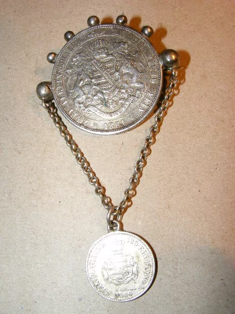 Německo,Británie of Saxe, Johann Vereinstaler 1861