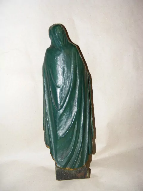 STAROŽITNÁ DŘEVĚNÁ SVATÁ SOCHA DŘEVOŘEZBA