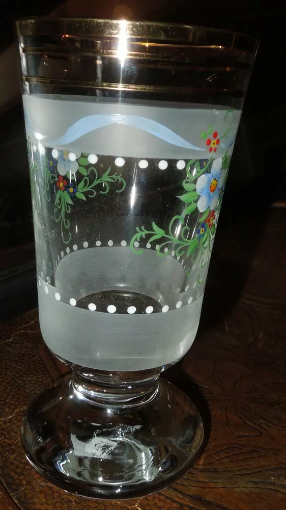  STAROŽITNÁ GROGOVKA SKLENICE