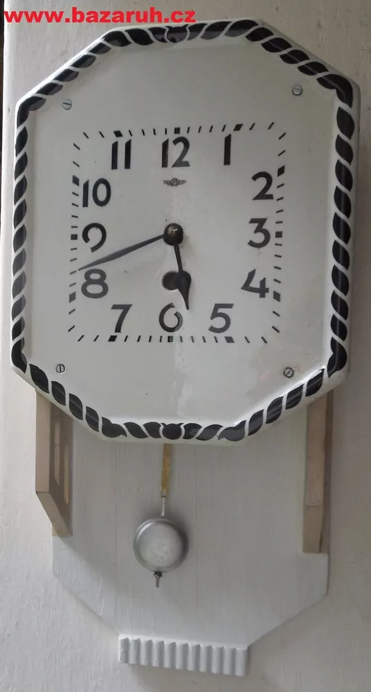 HODINY PORCELÁNOVÉ KUCHYŇSKÉ PORCELÁNKY