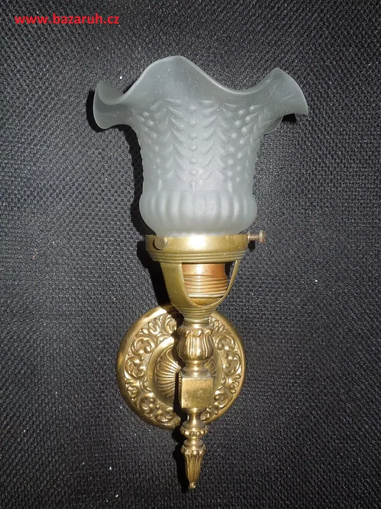 STAROŽITNÁ LAMPIČKA NA STĚNU 1 KS NÁSTĚNNÁ LAMPA