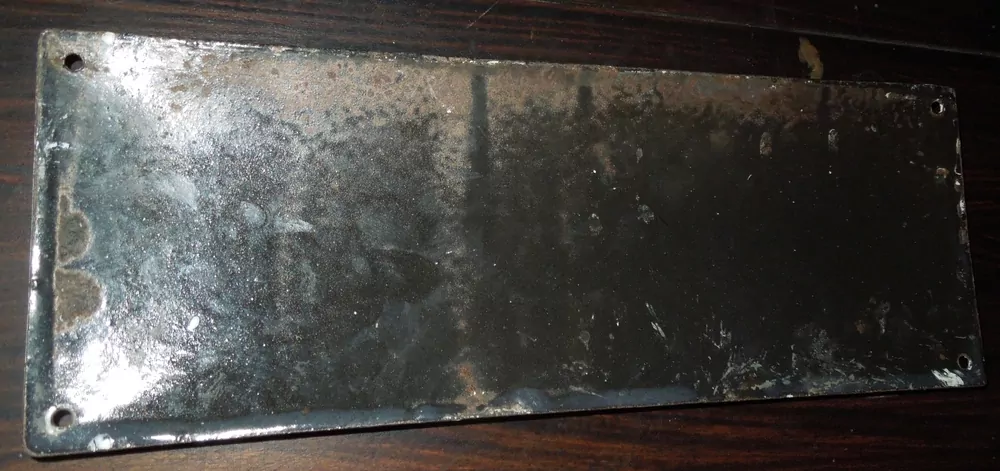 PLECHOVÁ CEDULE SMALTOVÁ ZÁKAZ FAJČIŤ