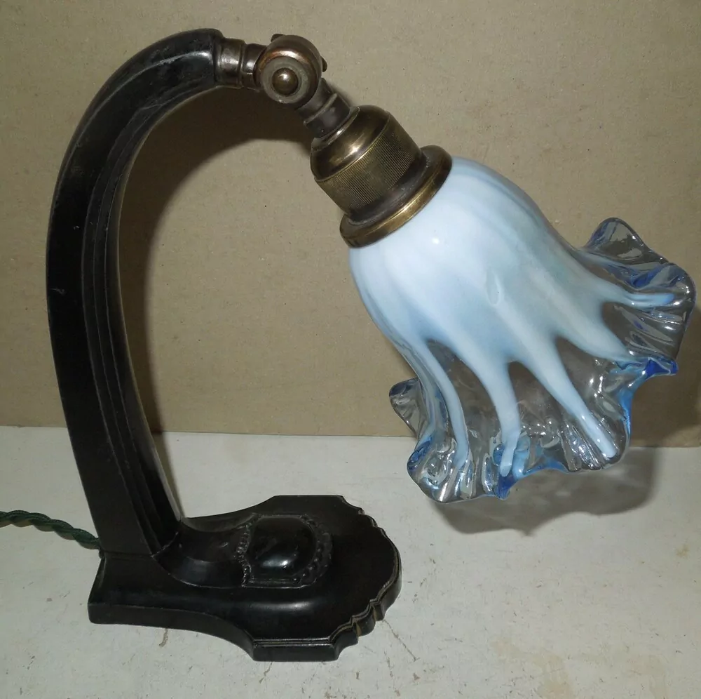 STAROŽITNÁ STOLNÍ LAMPA ELEKTRICKÁ 