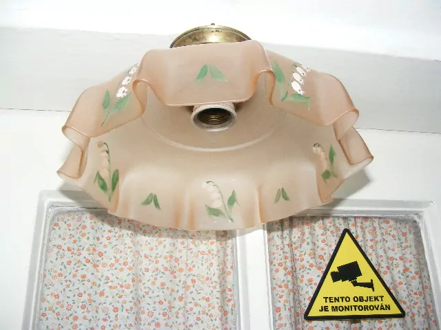 STROPNICE STARÝ 1 KS LUSTR STÍNÍTKO ŠIRM