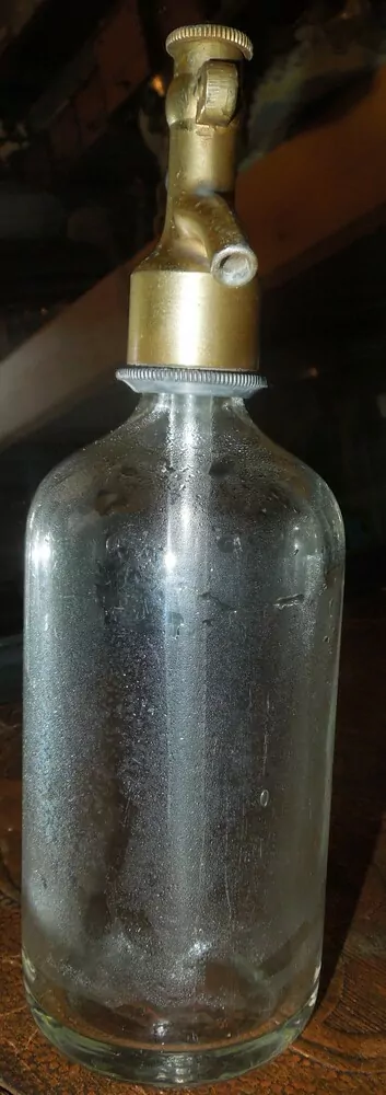 Sifonová lahev malá asi 0,5 L