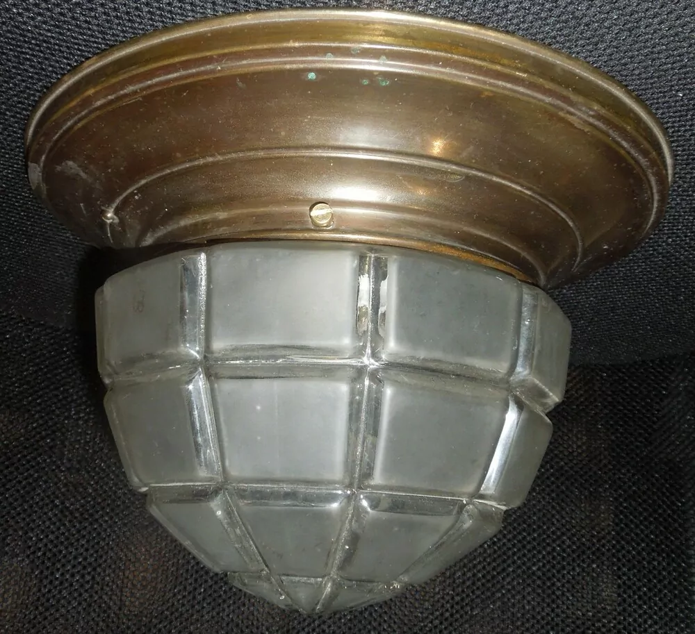 STROPNICE 1 KS LUSTR STÍNÍTKO ŠIRM ART DECO