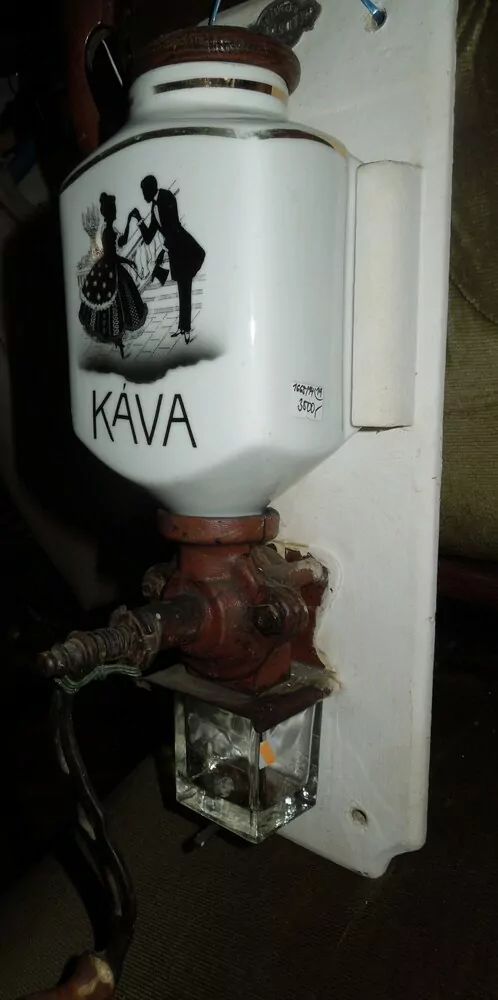 STAROŽITNÝ MLÝNEK KAFEMLÝNEK KÁVOMLÝNEK ROKOKO